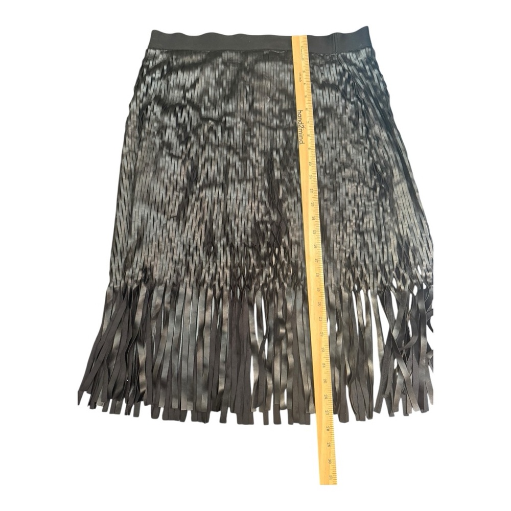 Nordstrom Trouvé midi length fringe skirt Large - Picture 8 of 11